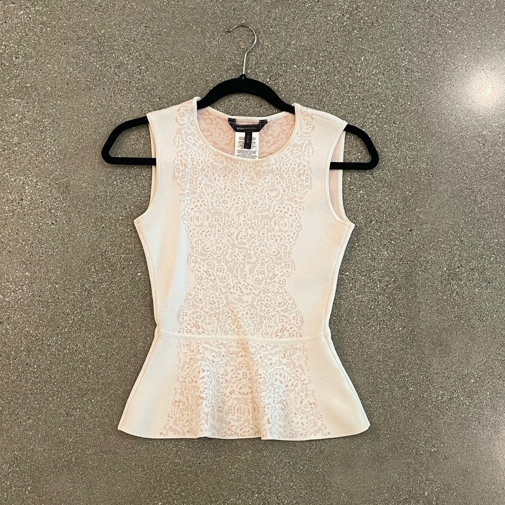 BCBG MaxAzria Peplum Shirt